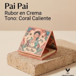 Inicio rubor en crema pai pai